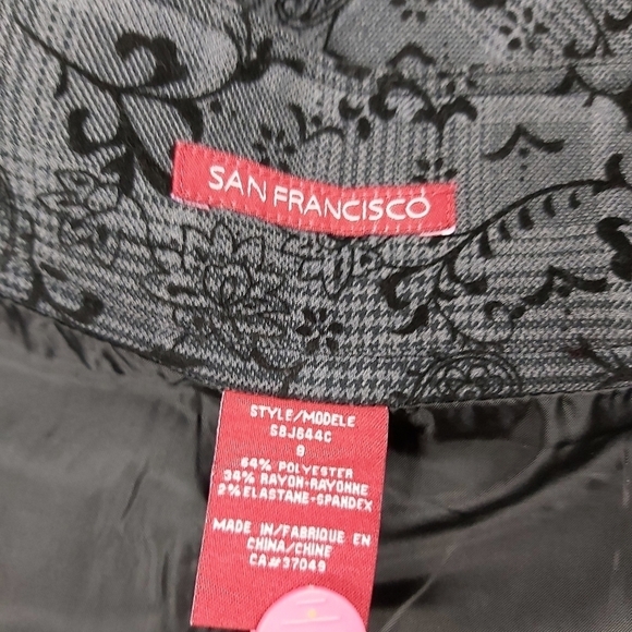 SAN Francisco fully lined Midi skirt side zip size 9 - Picture 7 of 8